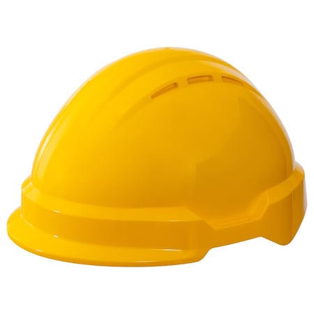 Deltaplus Hard Hat, HDPE, Yellow WEL22202YE